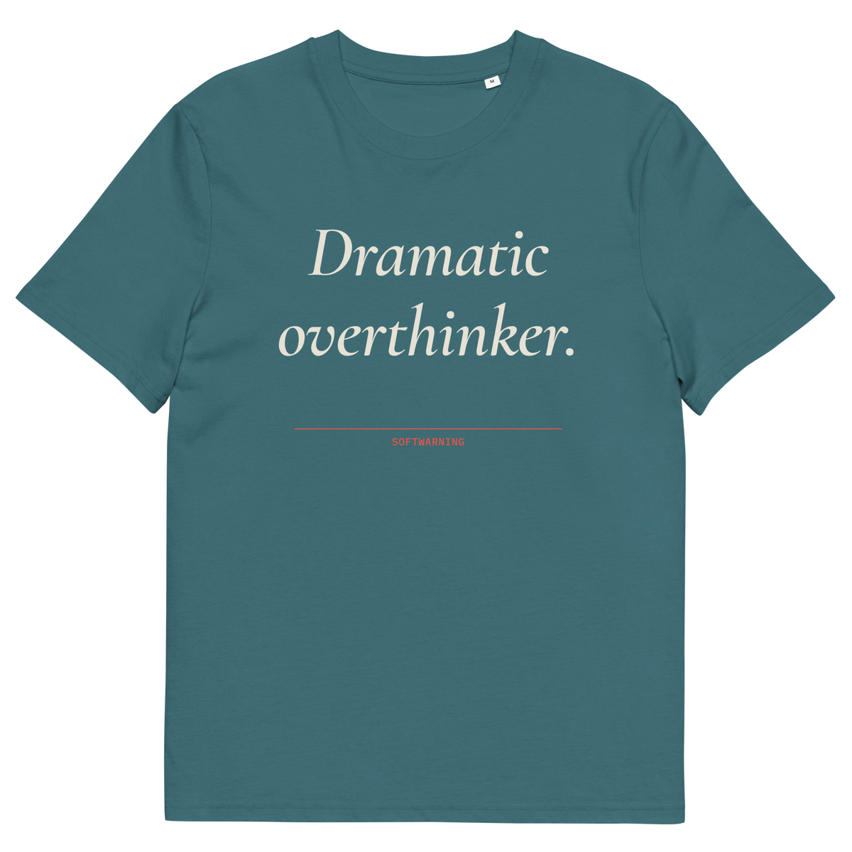 Stargazer product view of the Dramatic Overthinker T-shirt, front