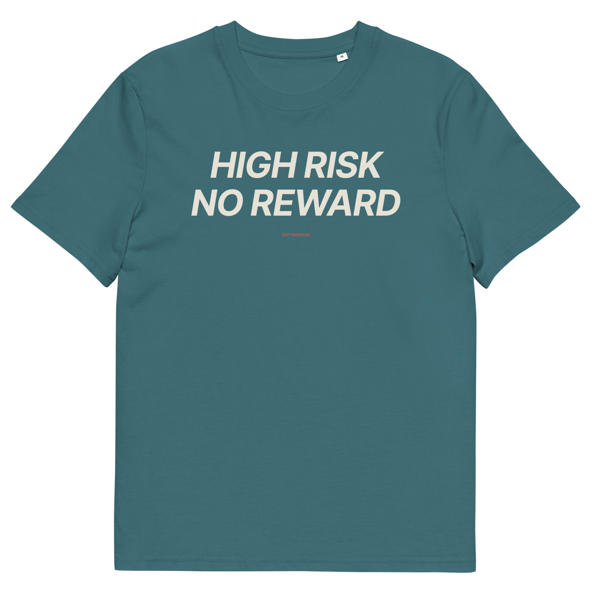 High Risk No Reward - Stargazer organic cotton T-shirt, front print