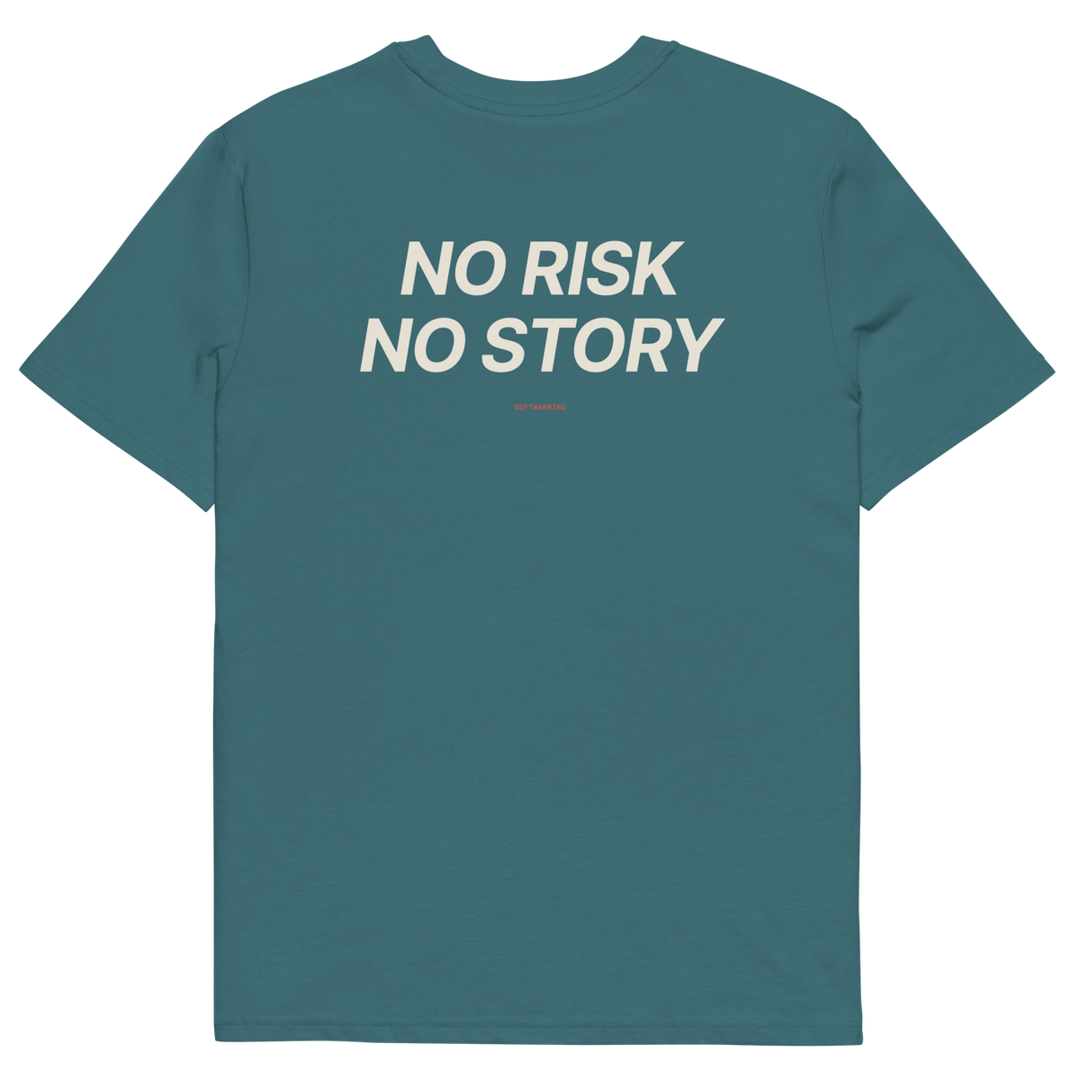 No Risk No Story - Stargazer organic cotton T-shirt, back print
